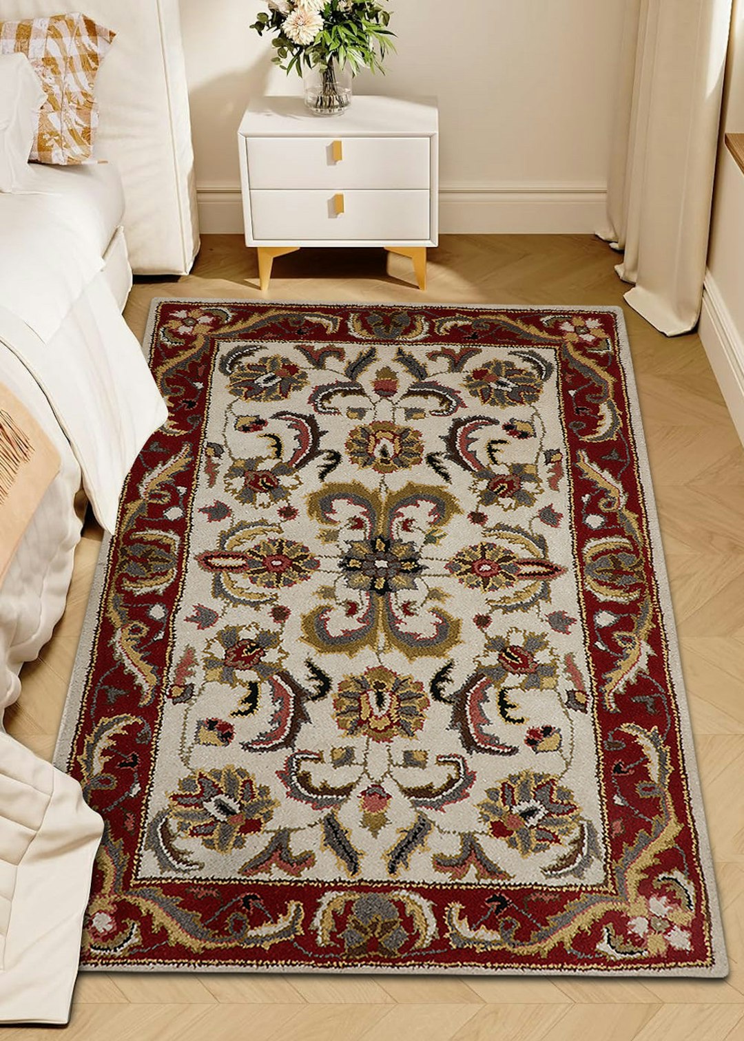 category-03 Upgrade your interiors with premium hand tufted carpets from Kesari Home, designed to offer comfort, style, and value. These carpets are crafted using a specialized tufting technique that allows for detailed patterns, plush textures, and faster production without compromising quality. Hand tufted carpets are known for their soft feel and contemporary appeal, making them a popular choice for modern homes. Available in wool and blended fibers, they provide warmth underfoot while maintaining durability for everyday use.