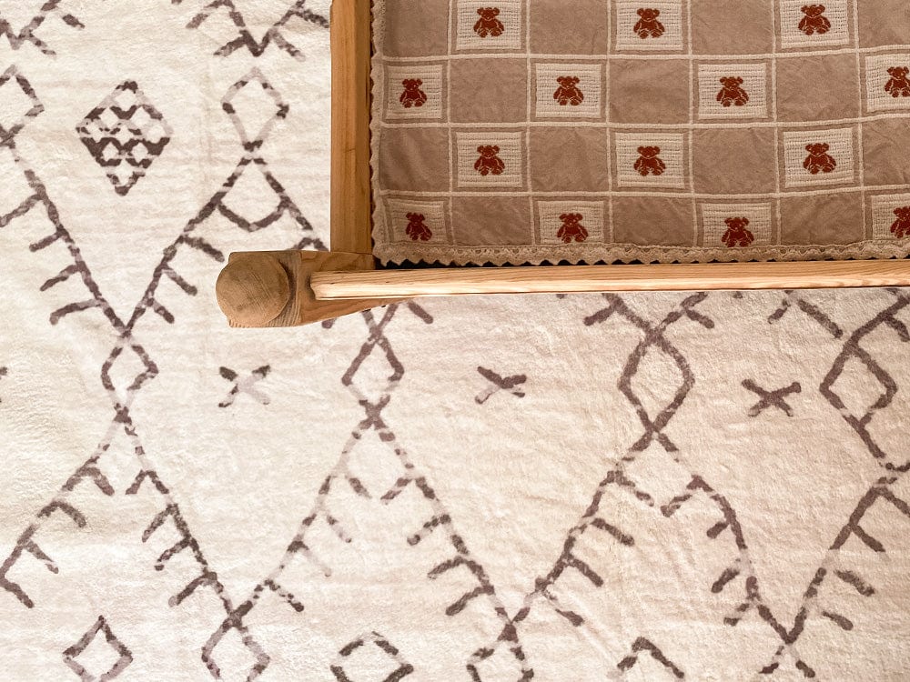 karmina brown and cream abstract tribal washable rug karmina brown and cream abstract tribal washable rug