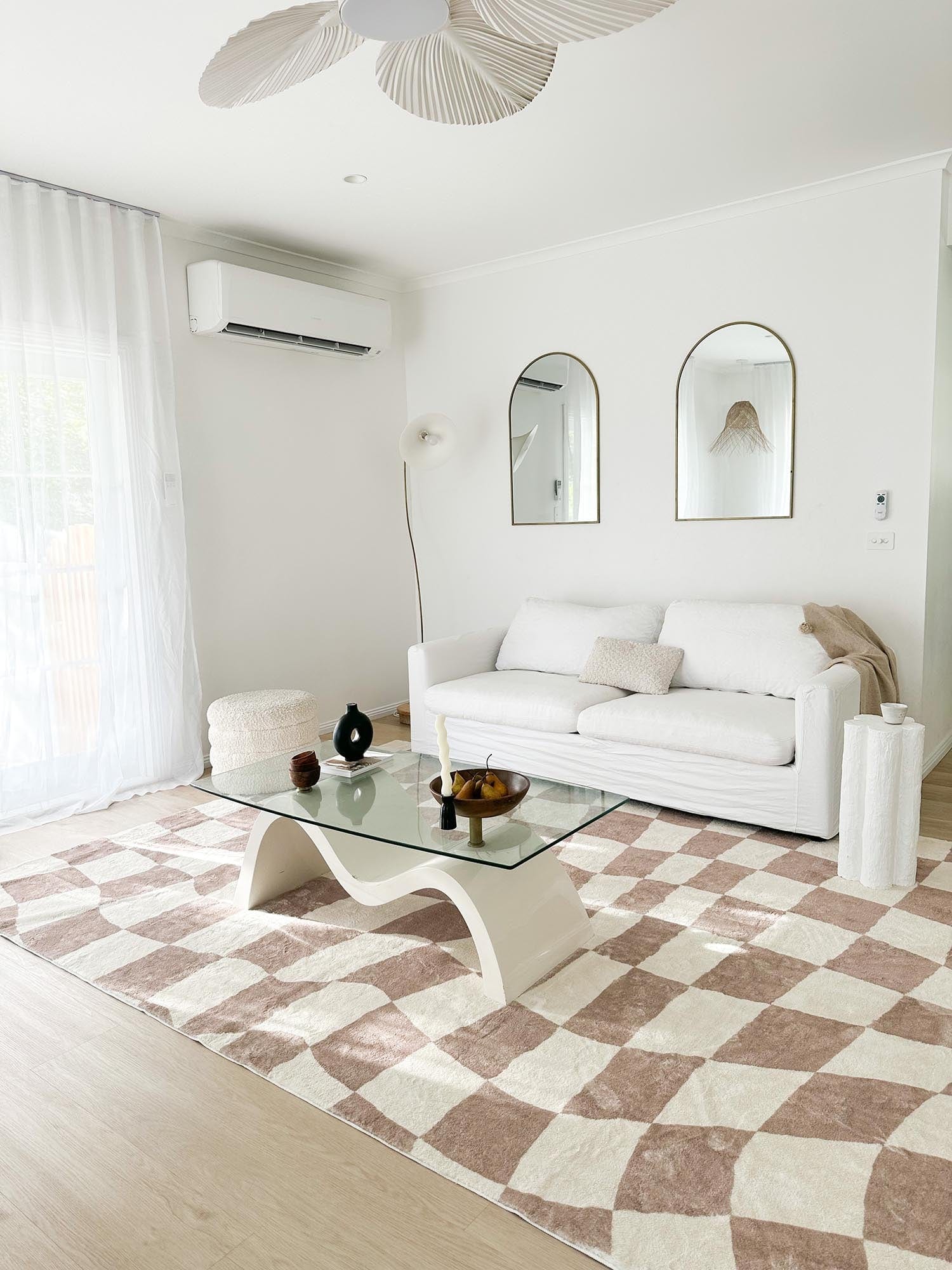 logan beige and ivory abstract checkered washable rug logan beige and ivory abstract checkered washable rug
