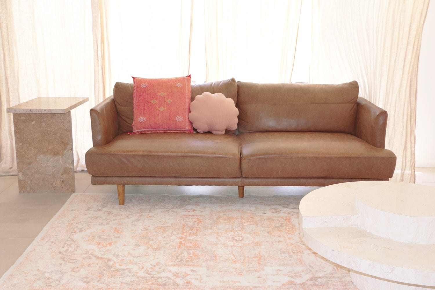 theodora orange and beige distressed washable rug theodora orange and beige distressed washable rug